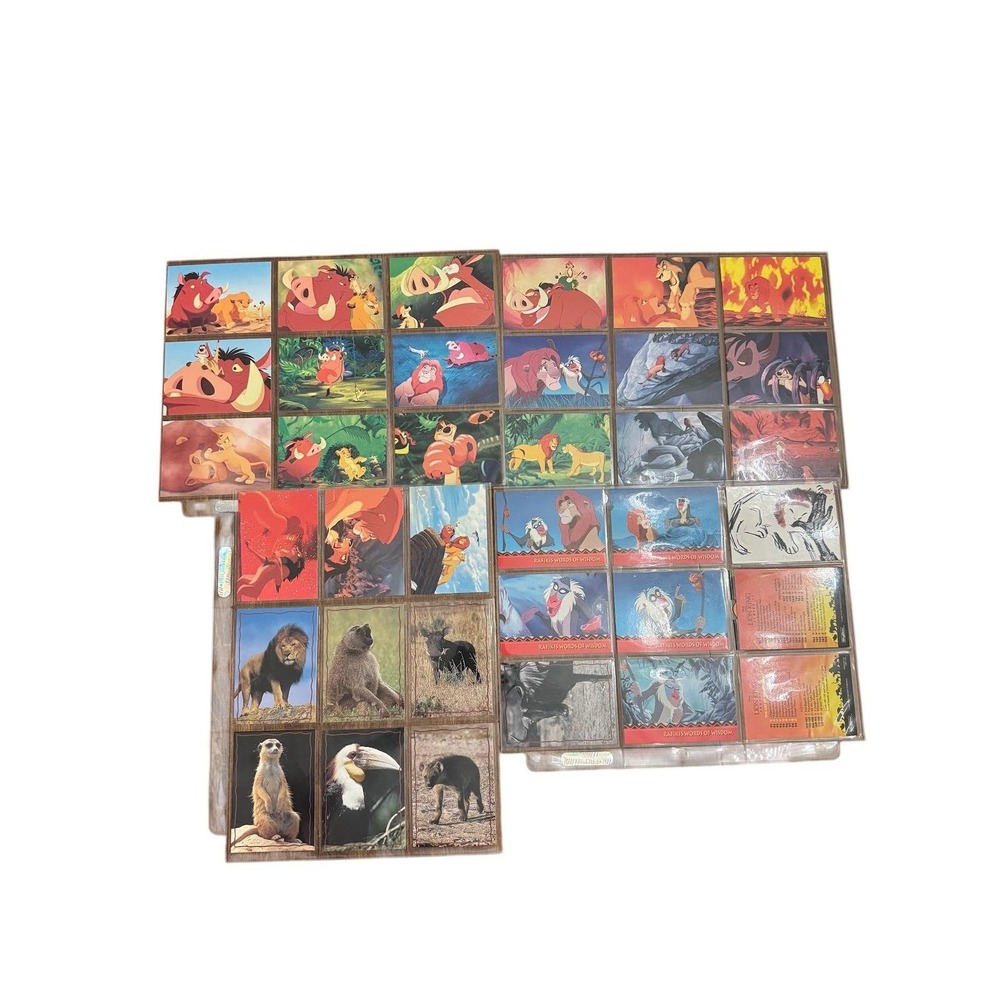 The Lion King Series II SkyBox Trading Cards Vintage 1994 Ungraded Lot - Picture 2 of 7